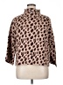 Unbranded Animal Print Brown Cardigan Size XL - photo 1