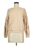 Lush 100% Cotton Stars Tan Sweatshirt Size M - photo 1