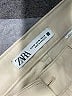 Zara Solid Tan Dress Pants Size 6 - photo 3