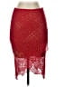Sugar Lips 100% Polyester Red Casual Skirt Size XS - photo 1