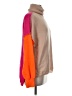 Shein Color Block Orange Turtleneck Sweater Size 6 - photo 4