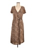 Emery Rose Animal Print Brown Casual Dress Size M - photo 1