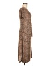 Emery Rose Animal Print Brown Casual Dress Size M - photo 4