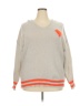 Unbranded 100% Polyester Gray Pullover Sweater Size 2X - photo 1