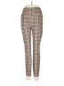 Shein Plaid Brown Casual Pants Size 4 - photo 1