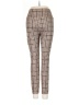 Shein Plaid Brown Casual Pants Size 4 - photo 2