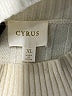 Cyrus Ivory Turtleneck Sweater Size XL - photo 7