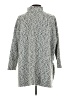 Lou & Grey for LOFT Tweed Gray Turtleneck Sweater Size XS - photo 2