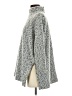 Lou & Grey for LOFT Tweed Gray Turtleneck Sweater Size XS - photo 5