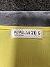 Popular 21 Solid Yellow Cocktail Dress Size S - photo 7