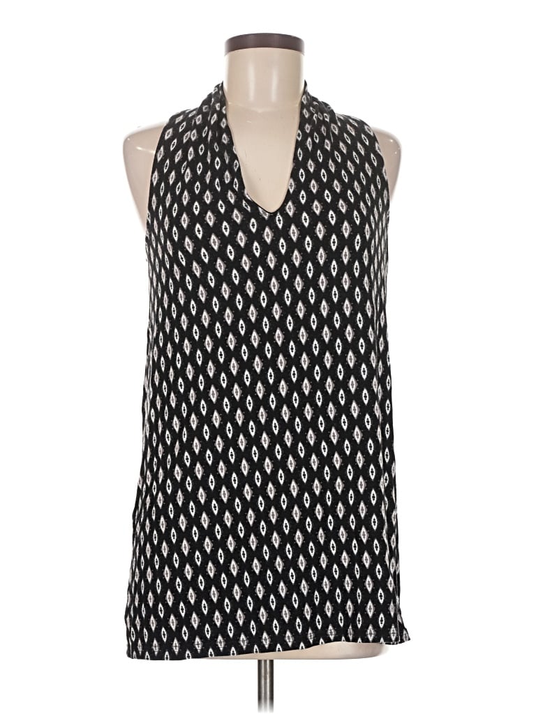 Pre-owned Viereck Sleeveless Blouse In Black