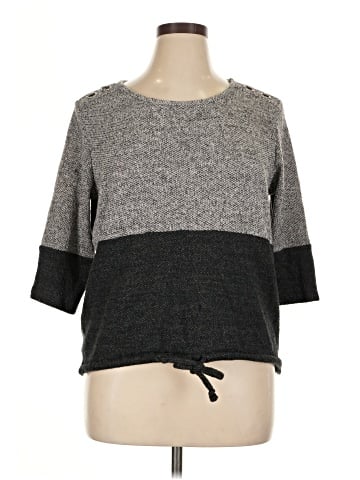 Vintage Rose Pullover Sweater (view 1)