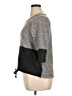 Vintage Rose Color Block Gray Pullover Sweater Size XL - photo 5