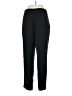Express 100% Polyester Solid Black Casual Pants Size M - photo 2