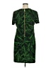 MICHAEL Michael Kors Graphic Green Cocktail Dress Size XL - photo 2