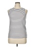 Just Be... White Sleeveless T-Shirt Size XL - photo 1
