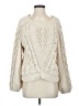 Express 100% Polyester Ivory Pullover Sweater Size S - photo 1