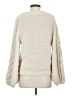 Express 100% Polyester Ivory Pullover Sweater Size S - photo 2