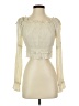 Hyfve Ivory Long Sleeve Blouse Size S - photo 1