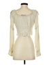 Hyfve Ivory Long Sleeve Blouse Size S - photo 2