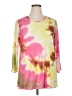 Logo Layers Pink 3/4 Sleeve T-Shirt Size XL - photo 1