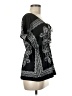Claudia Richard Black Short Sleeve Blouse Size M (estimated) - photo 4