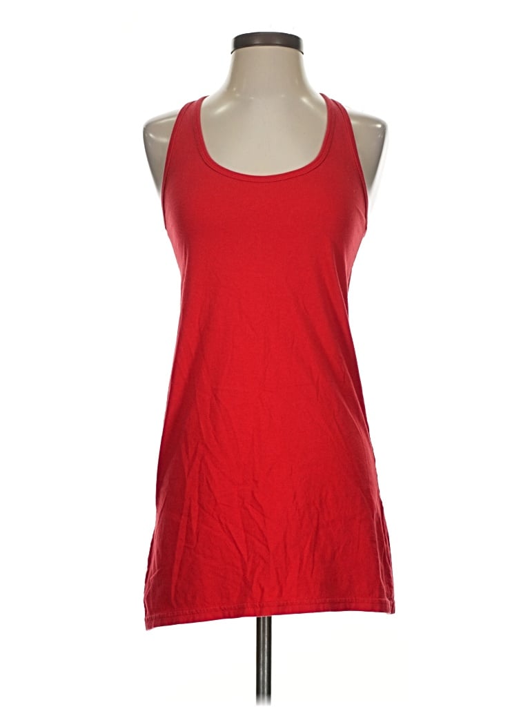 Pre-owned American Apparel Casual Dress In Red