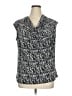 Kasper Gray Sleeveless Blouse Size 1X - photo 1