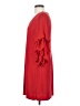 Sami & JO Solid Red Casual Dress Size S - photo 5