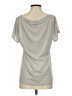 BAROK Silver Short Sleeve Blouse Size XS - photo 2