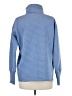Eddie Bauer 100% Polyester Solid Blue Turtleneck Sweater Size M - photo 2