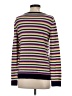 Assorted Brands Stripes Purple Pullover Sweater Size S (estimated) - photo 2
