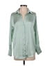 Zara Green Long Sleeve Blouse Size XS - photo 1