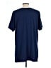 Only Necessities Blue Short Sleeve Blouse Size L - photo 2