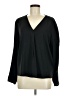 Express Black Long Sleeve Blouse Size M - photo 1