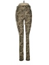 Hue Animal Print Gold Jeggings Size M - photo 1