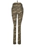 Hue Animal Print Gold Jeggings Size M - photo 2