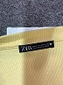 Zara Yellow Short Sleeve Top Size M - photo 7