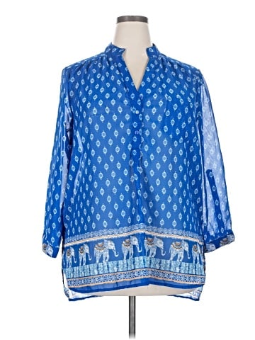 Live 4 Truth 3/4 Sleeve Blouse (view 1)