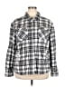 Sage Collective 100% Polyester Plaid Gray Jacket Size XXL - photo 1