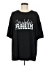 Shein Black Short Sleeve T-Shirt Size M - photo 1