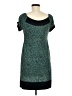 Robbie Bee Tweed Teal Casual Dress Size 6 - photo 2