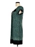 Robbie Bee Tweed Teal Casual Dress Size 6 - photo 5