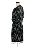 Max Edition Polka Dots Black Casual Dress Size S - photo 5