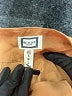Mo:Vint 100% Ramie Solid Gold Tan Shorts Size XS - photo 3