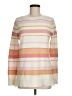 Ann Taylor LOFT Stripes Ivory Pullover Sweater Size M - photo 1