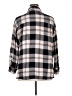 Sanctuary Plaid Black 3/4 Sleeve Button-Down Shirt Size XL - photo 2