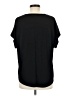 NY Collection Black Short Sleeve T-Shirt Size M - photo 2