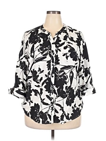 Sara Michelle Short Sleeve Blouse (view 1)