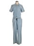 Ella Moss Solid Blue Jumpsuit Size 28 waist - photo 1